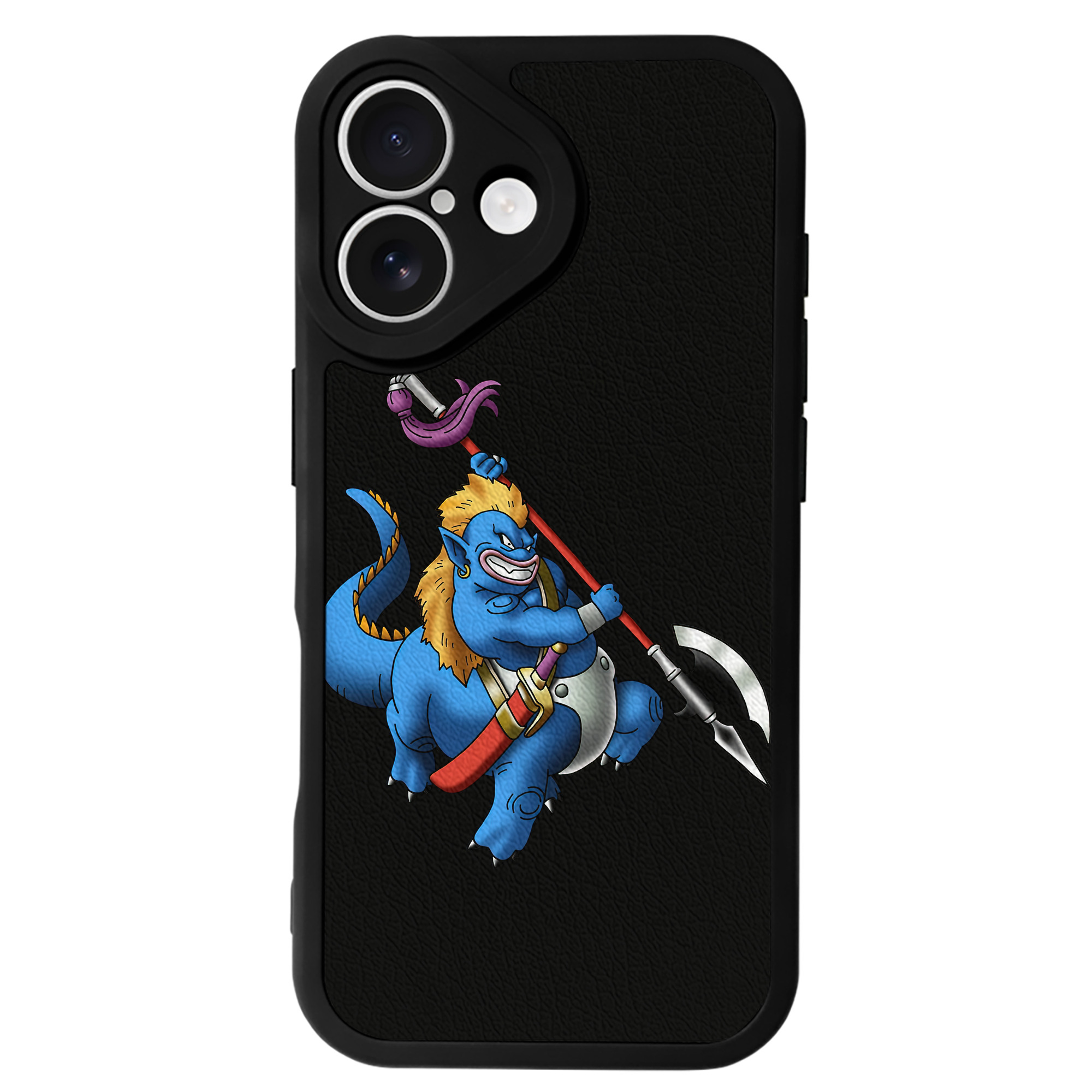 （画像用） ドラゴンクエスト Doragon Kuesuto Dragon Quest 【iPhone 16シリーズ対応】シリコンスマホケース（レザー調） 材質：シリコン